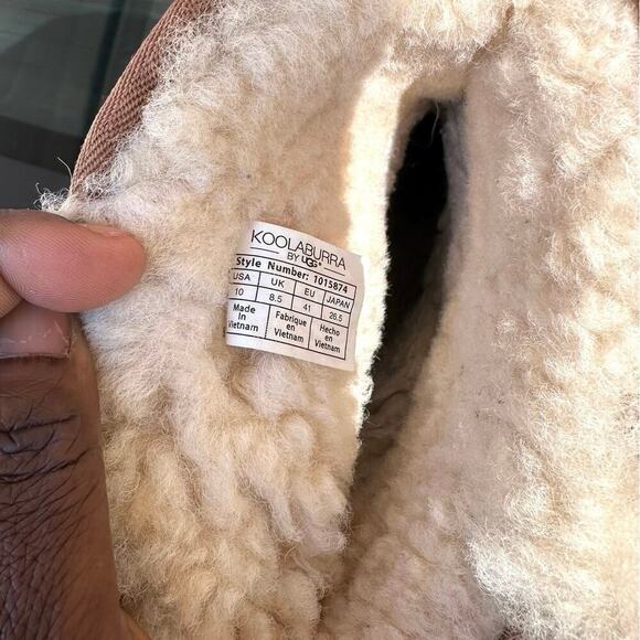 Koolaburra by UGG Women's Victoria Short Winter Boots Size 10 Chestnut Brown - Picture 10 of 15